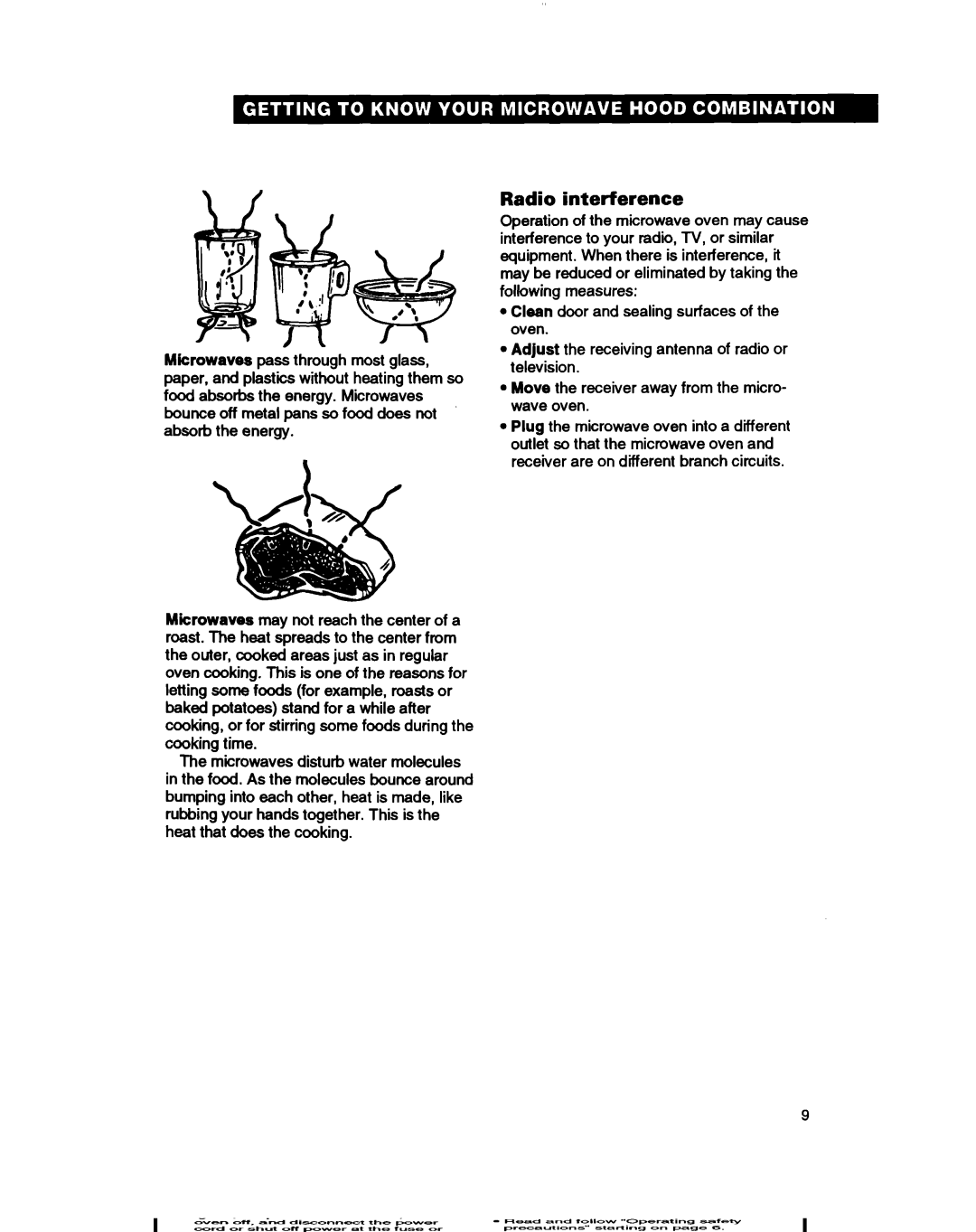 Whirlpool MH7115XB warranty Radio interference 