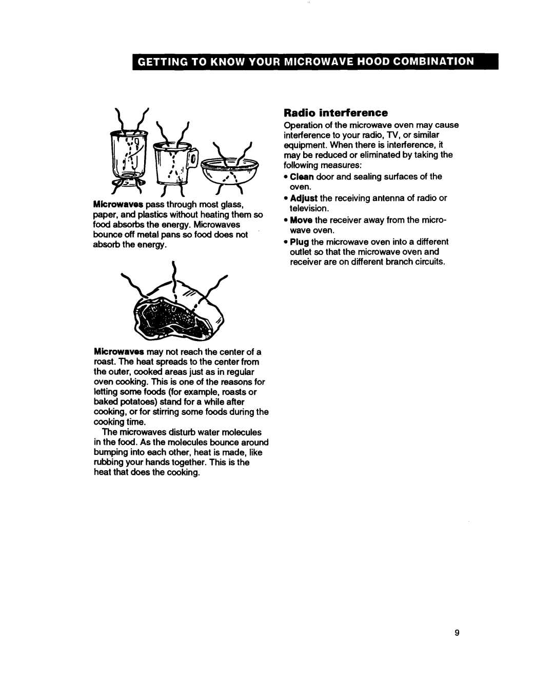 Whirlpool MH7115XB warranty Radio interference 