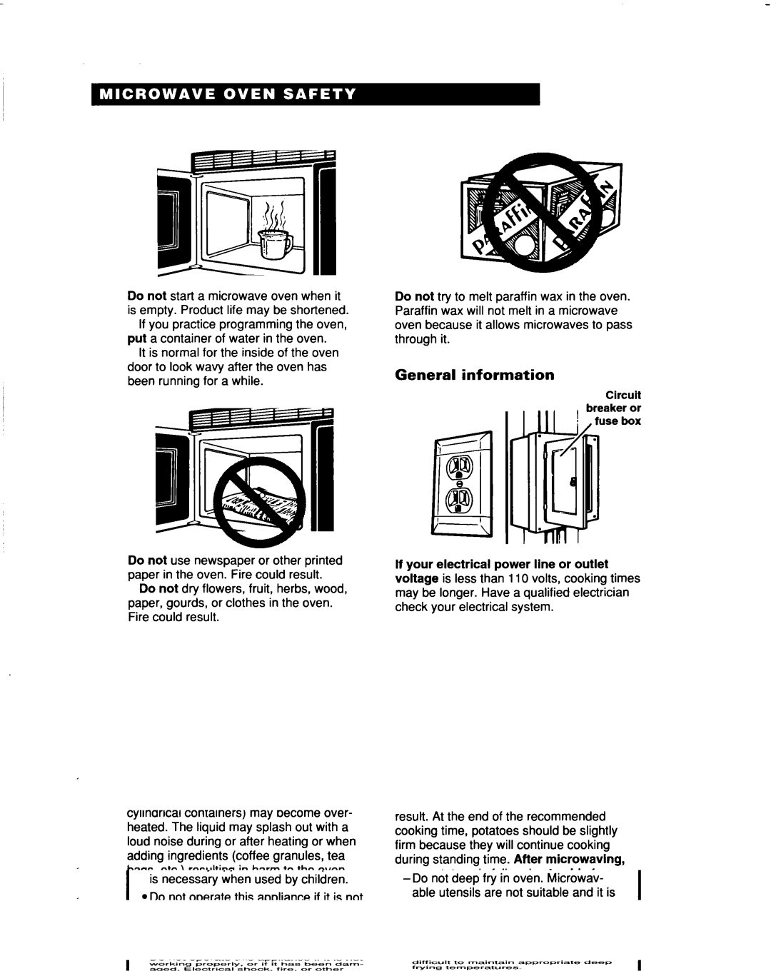 Whirlpool MHEI IRD warranty General information, Circuit 