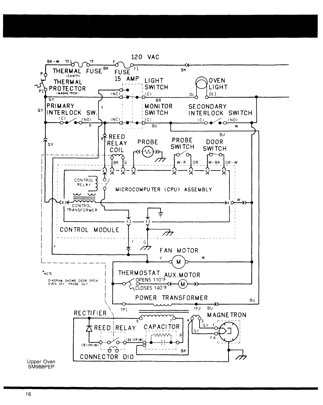 Whirlpool Microwave Oven manual ‘-b&’ 