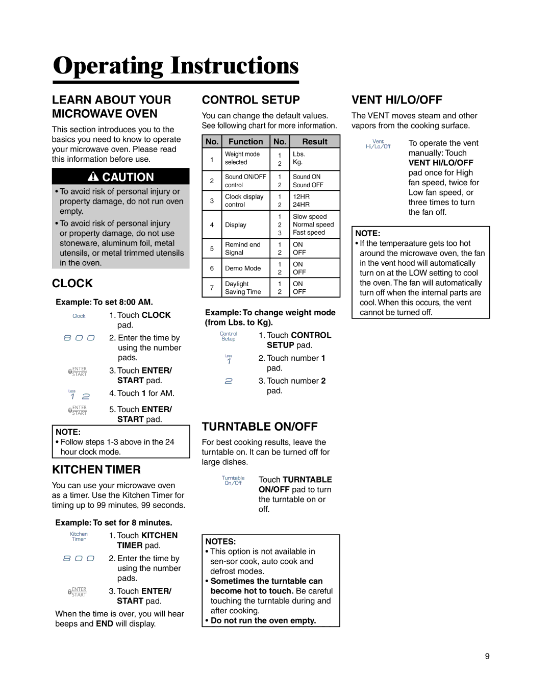 Whirlpool MMV4205BA important safety instructions Operating Instructions 