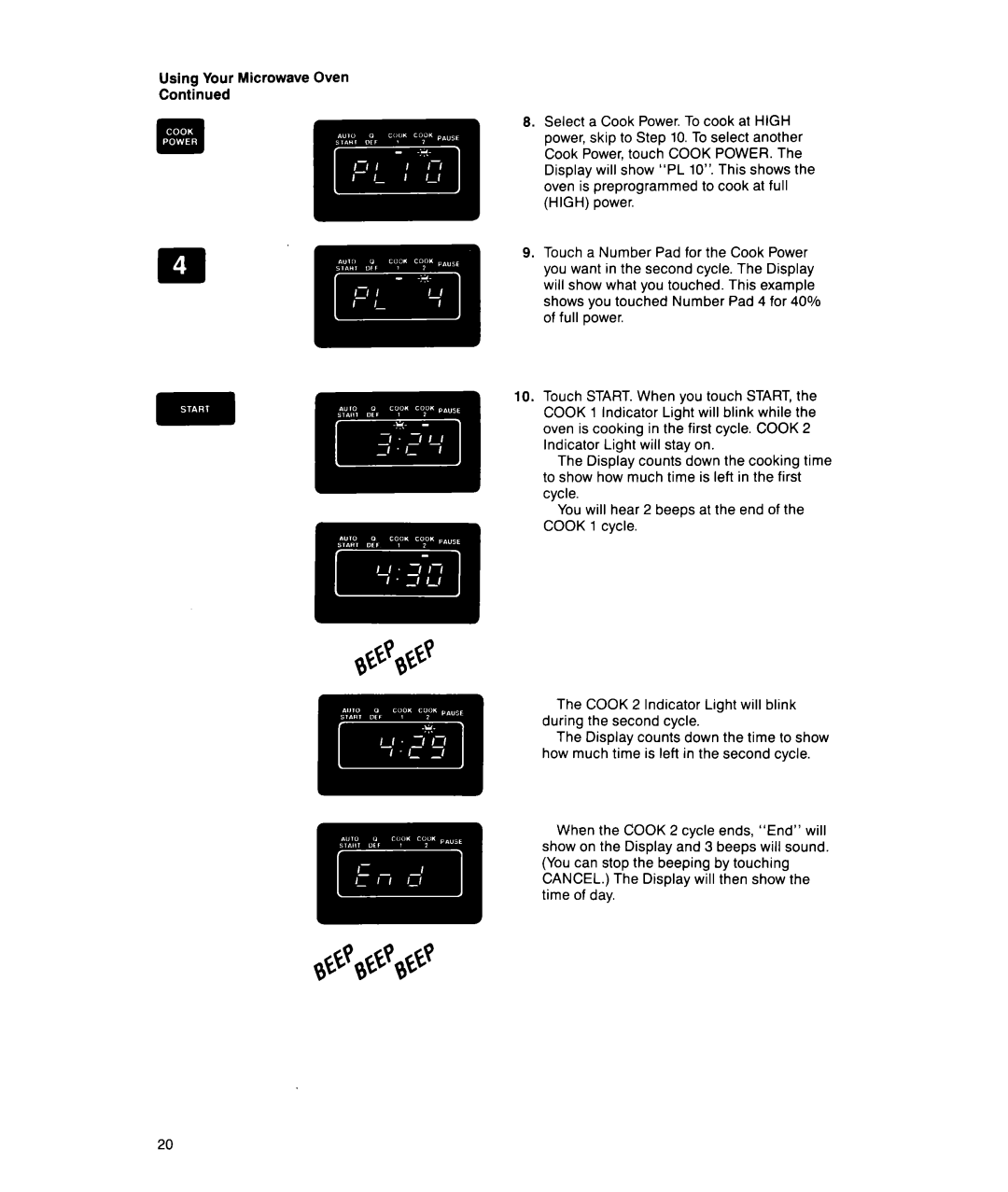 Whirlpool MS1650XW, MS1451XWI manual 