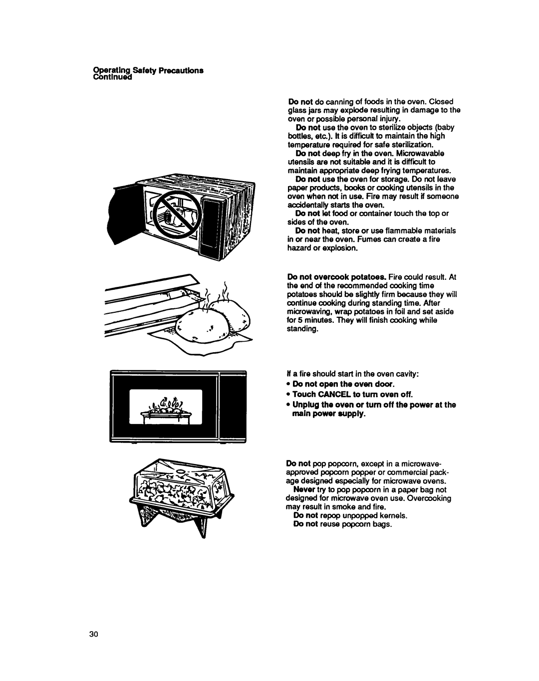 Whirlpool MS3080XY user manual #ntSafety Precautbns 