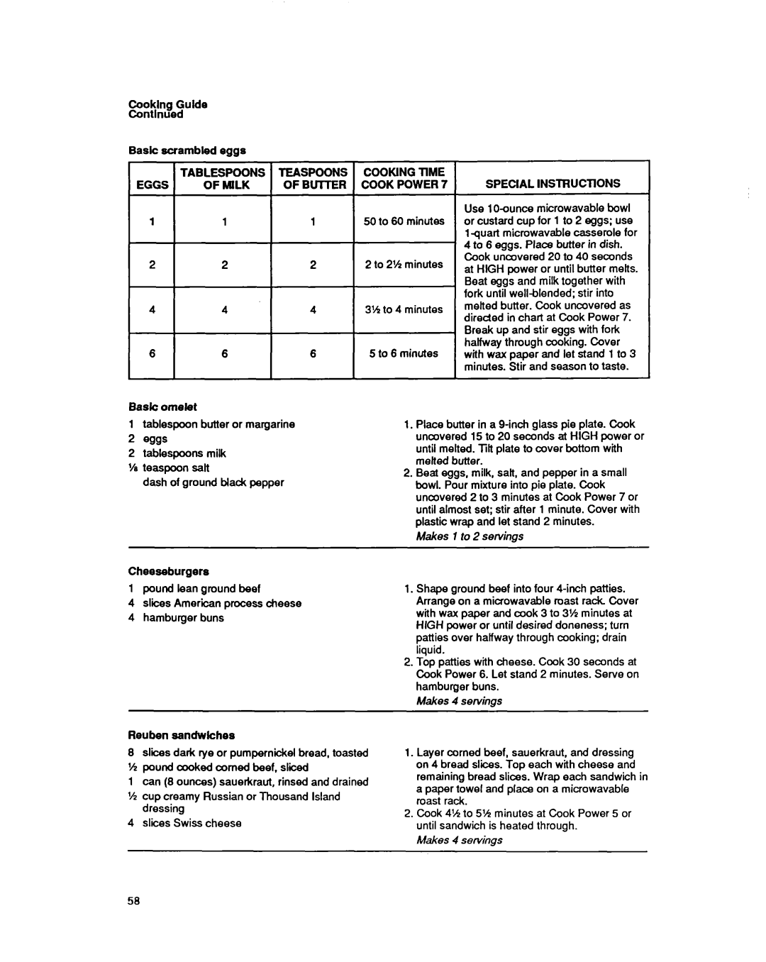 Whirlpool MS3080XY user manual Special 