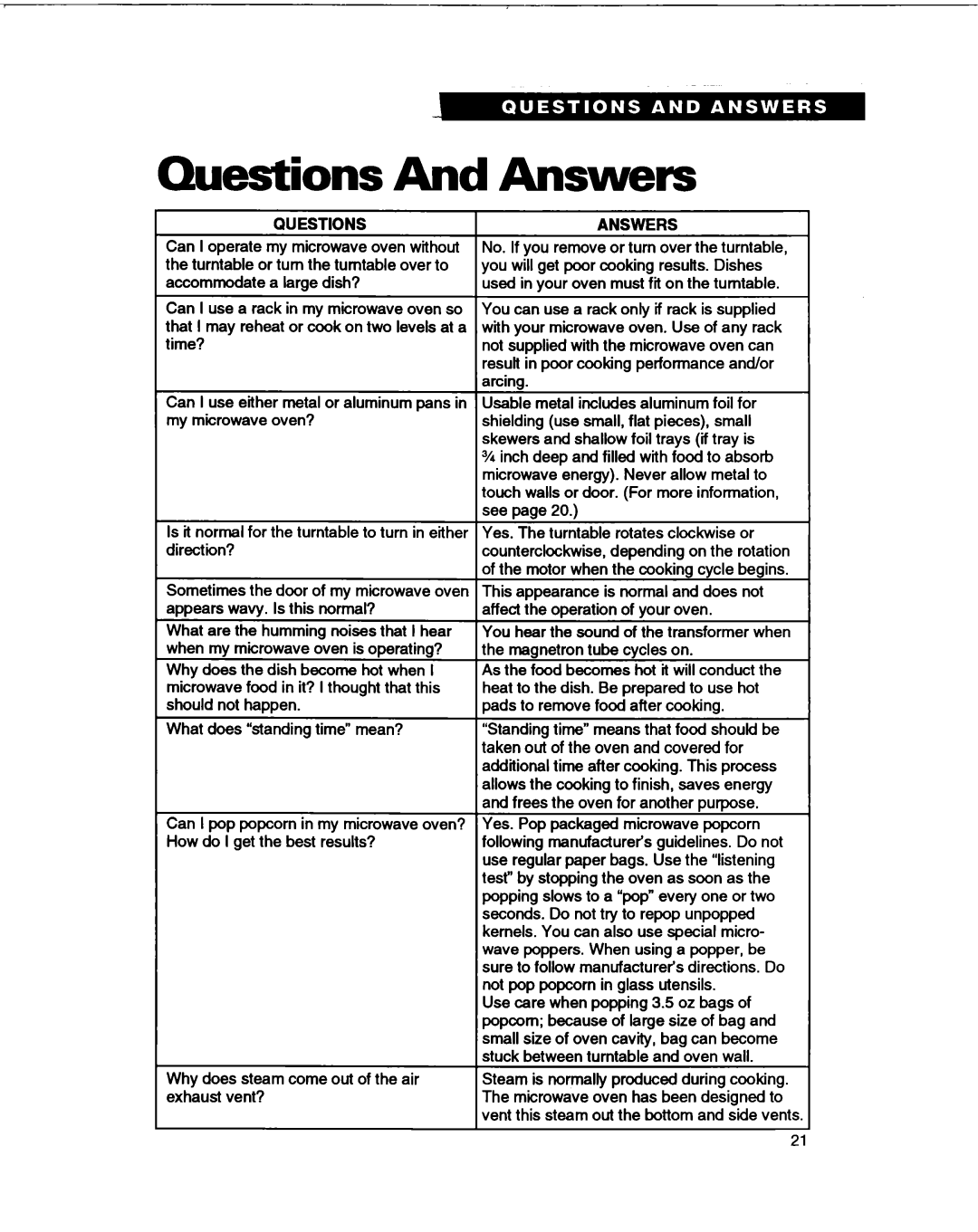 Whirlpool MT0060XB installation instructions Questions And Answers 