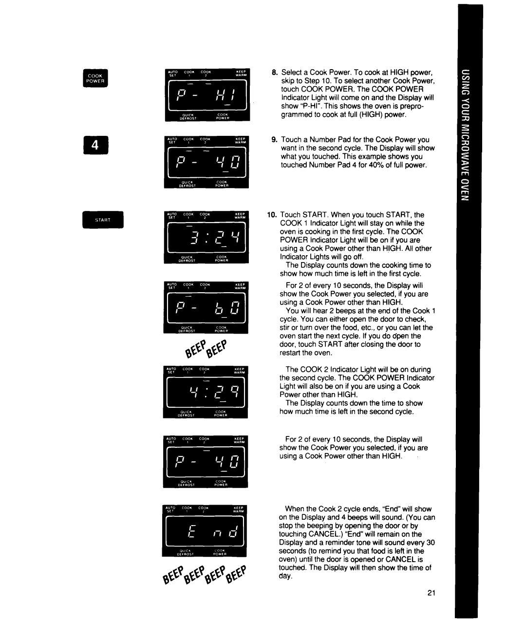 Whirlpool MT1850XW, MT1851XW manual 