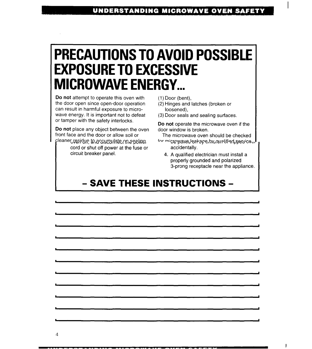 Whirlpool MT6125XBB/Q installation instructions 