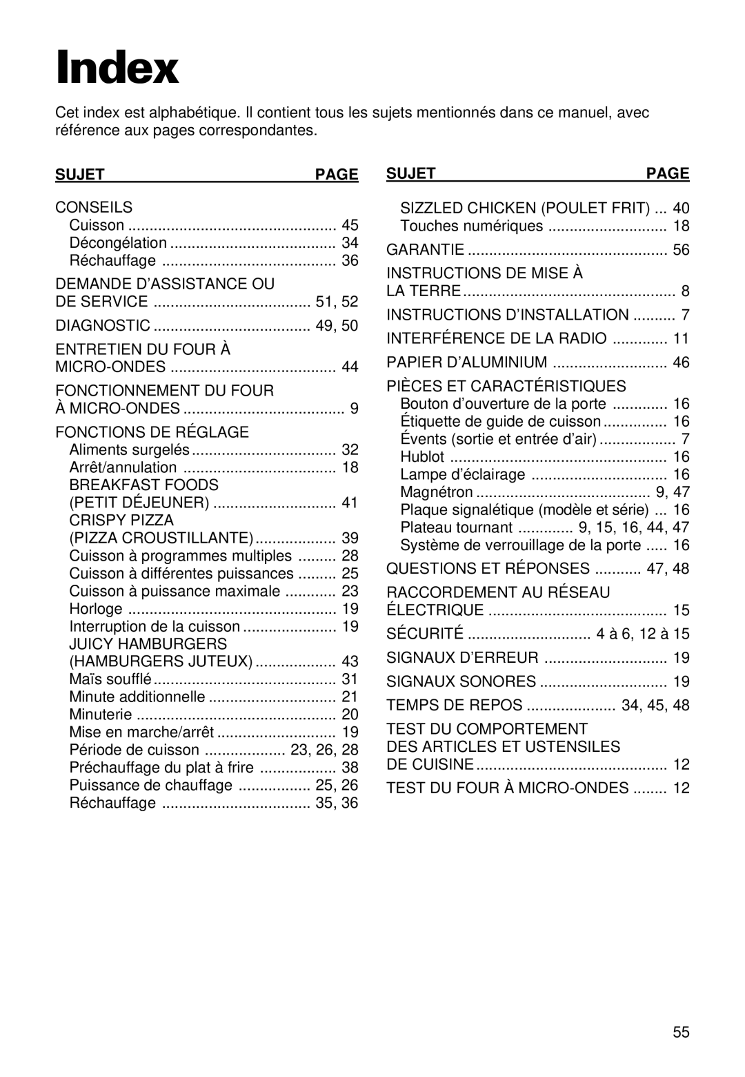 Whirlpool YMT9102SF, YMT9092SF installation instructions Sujet, Crispy Pizza 