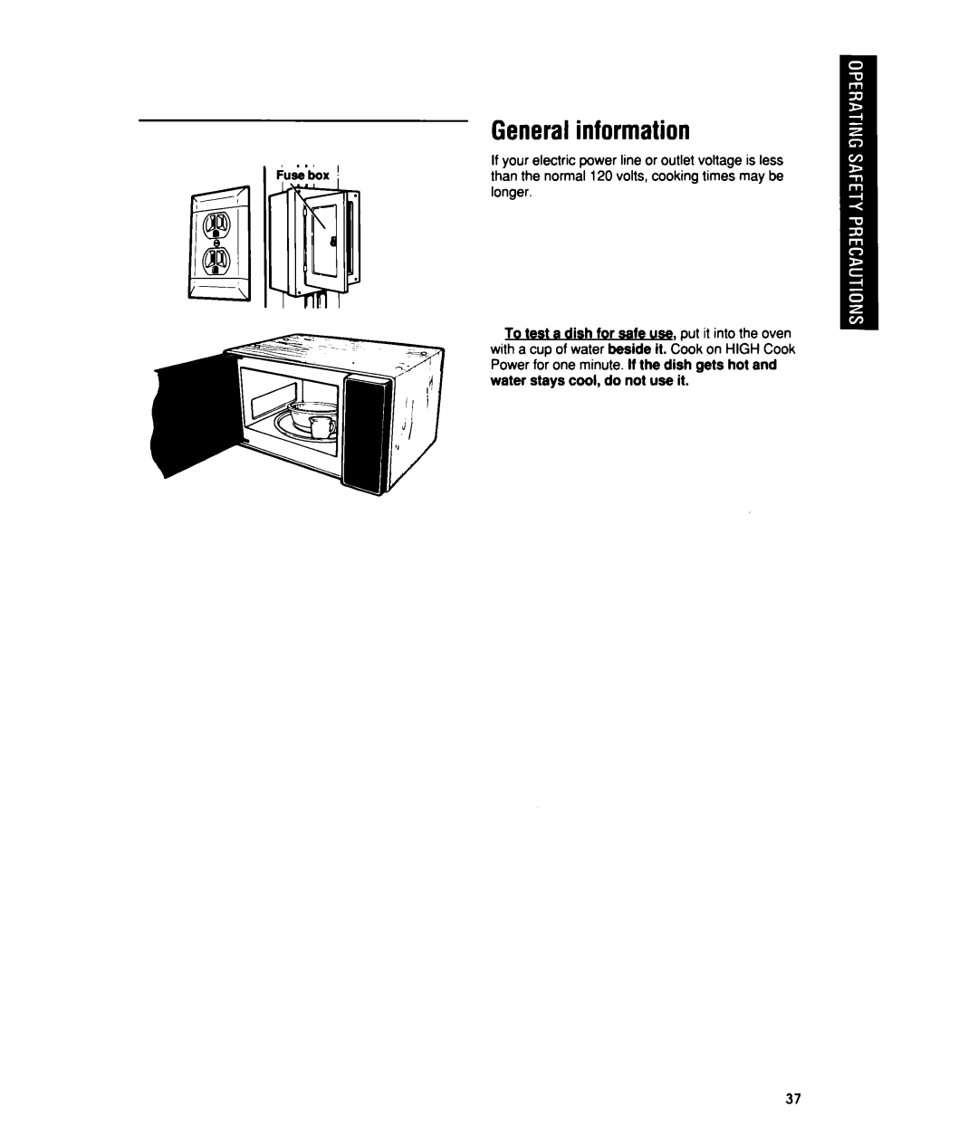 Whirlpool MTZ080XY user manual General information 