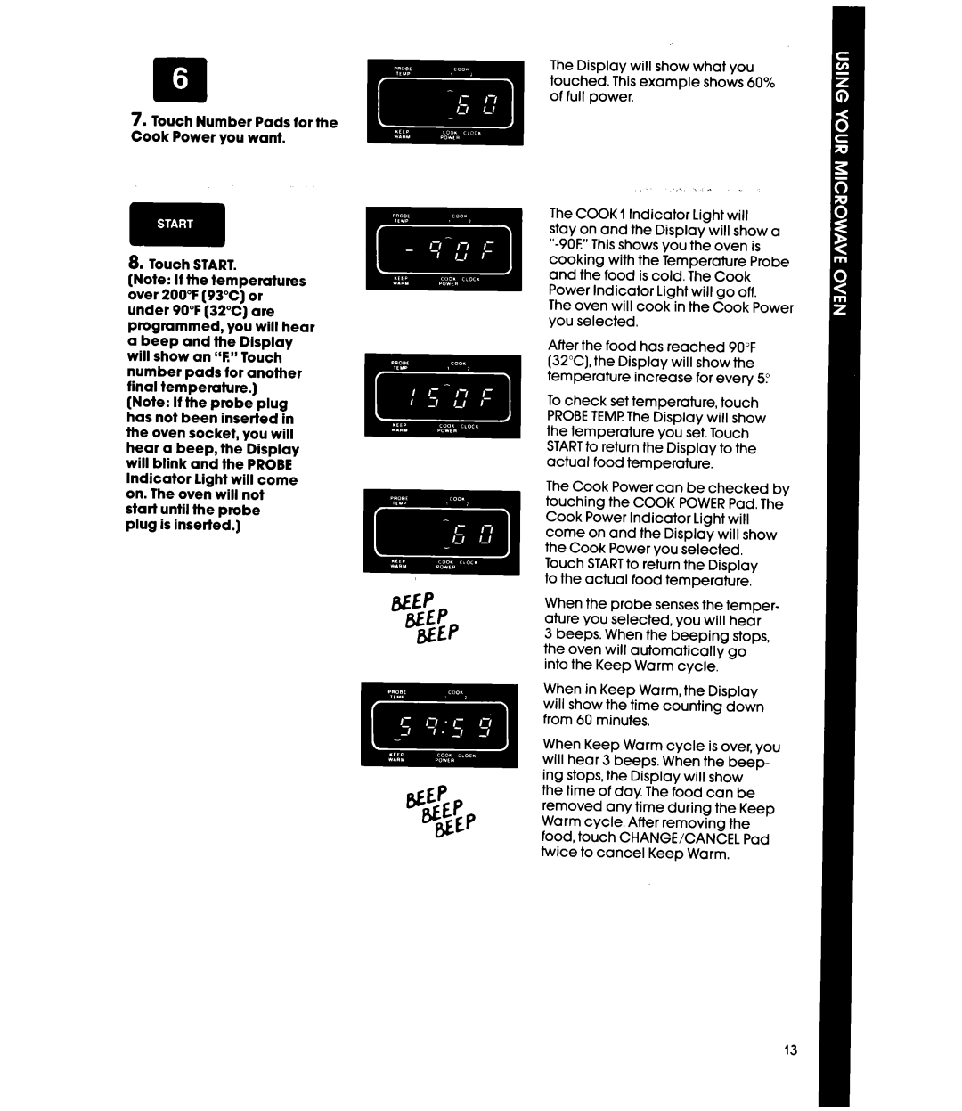 Whirlpool MW3520XP, MW352EXP manual 