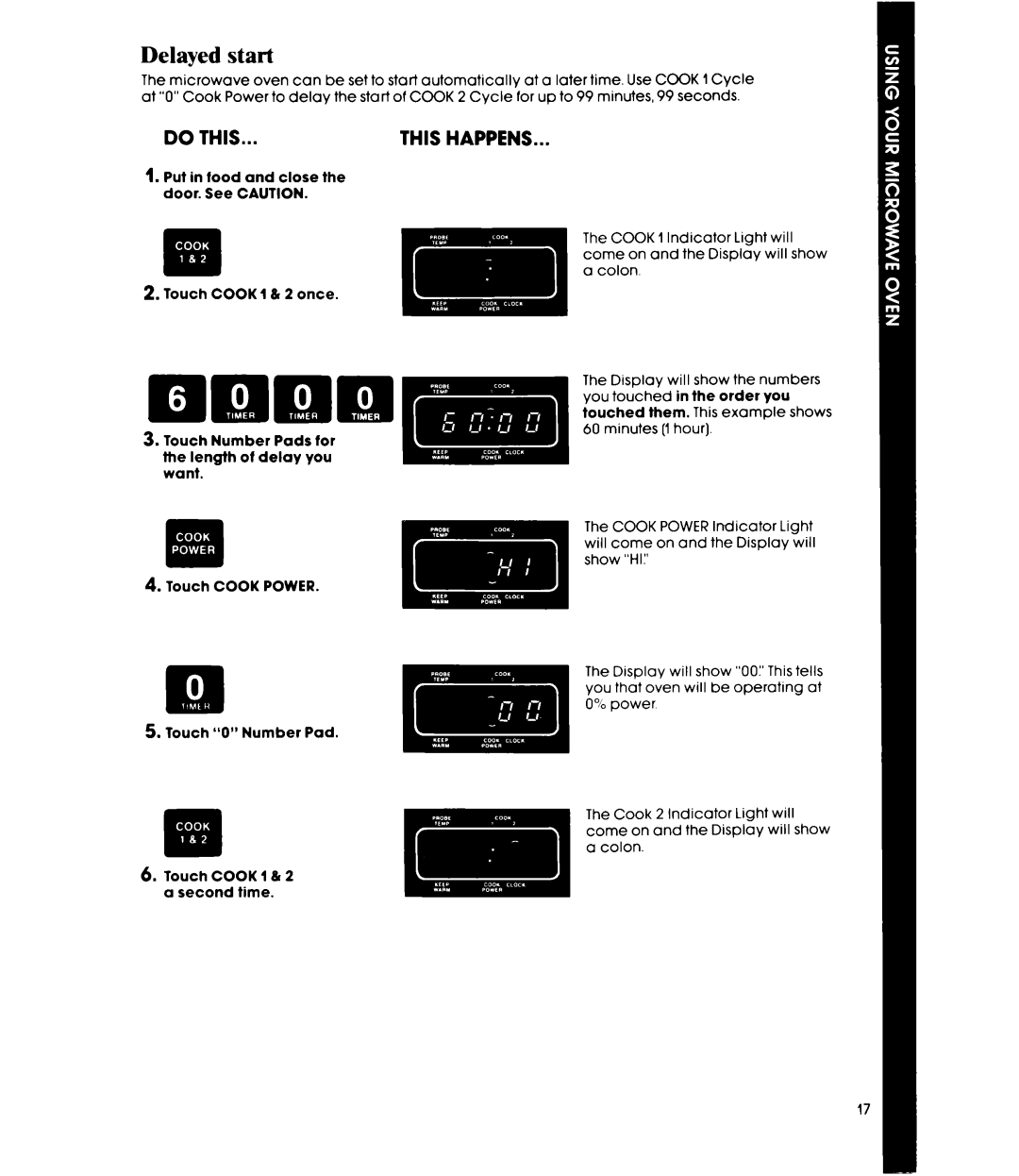 Whirlpool MW3520XP, MW352EXP manual Delayed start, This Happens 