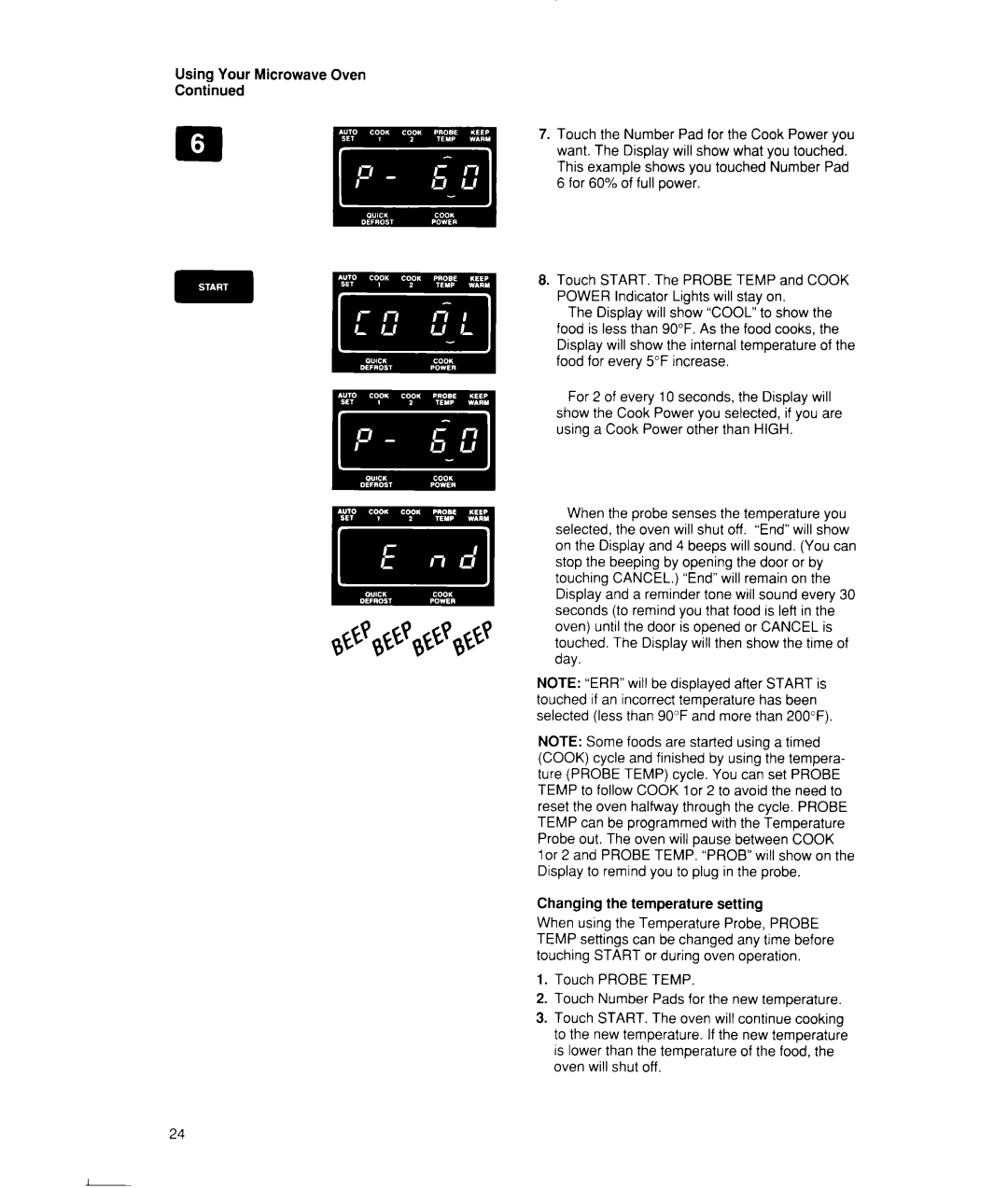 Whirlpool MW7500XW manual 