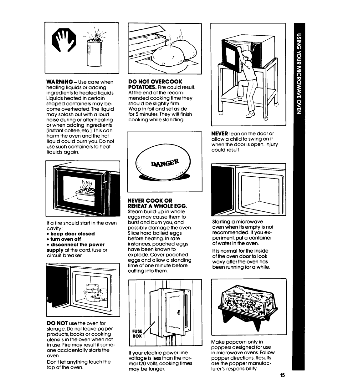 Whirlpool MW85OOXP, MW850EXP manual Ievercook or Reheata Whole EGG 