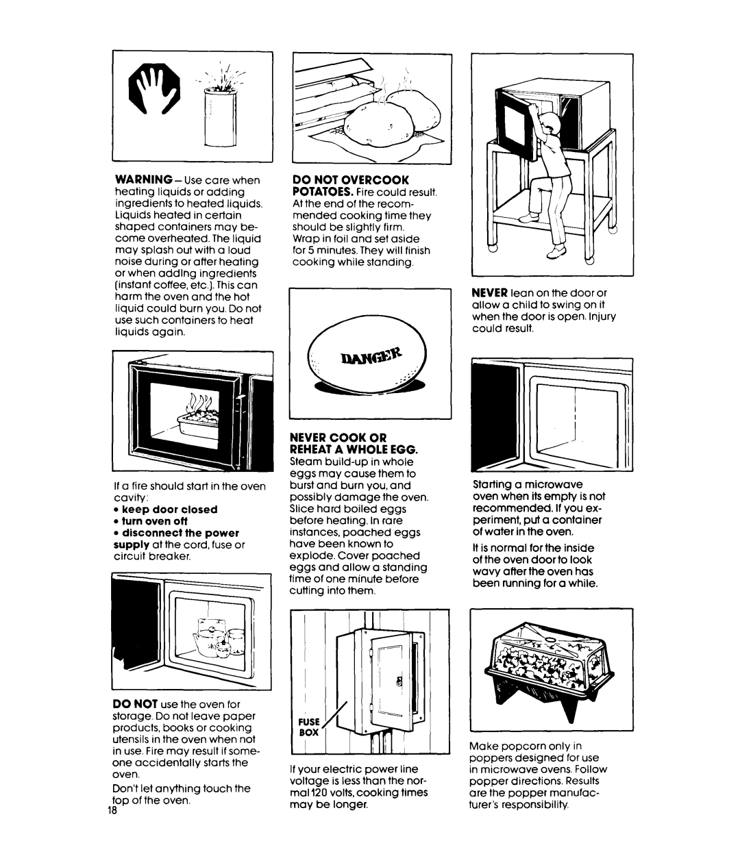 Whirlpool MW8520XP manual 