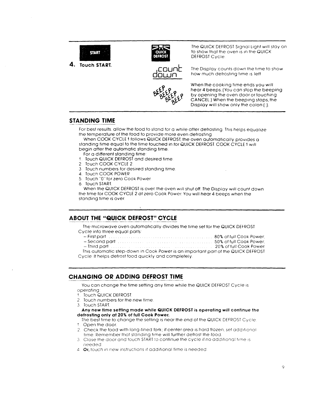 Whirlpool MW8650XL warranty Time, Or Adding 