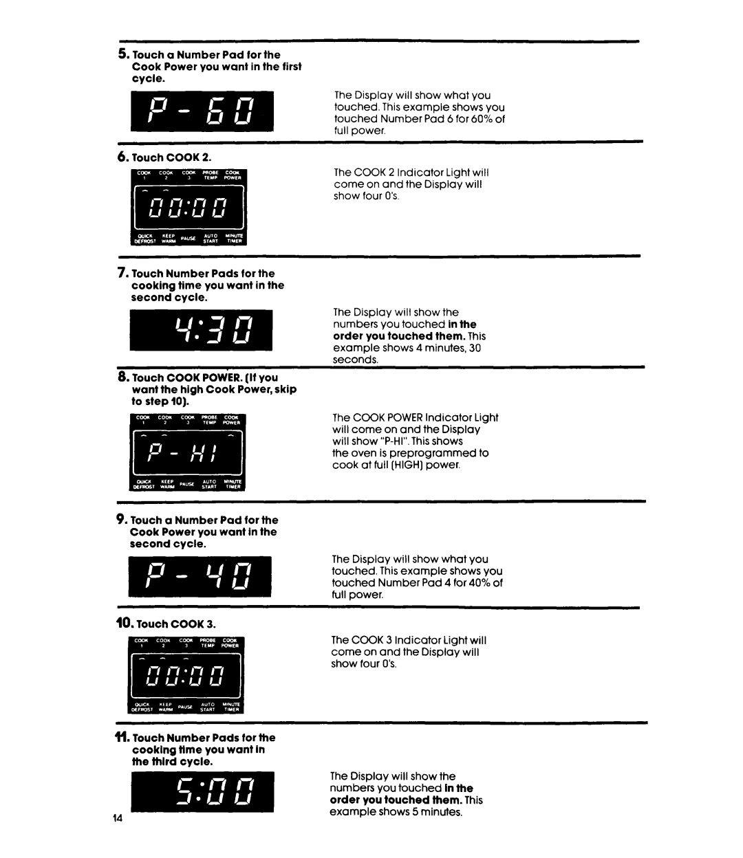 Whirlpool MW88OOXR manual 