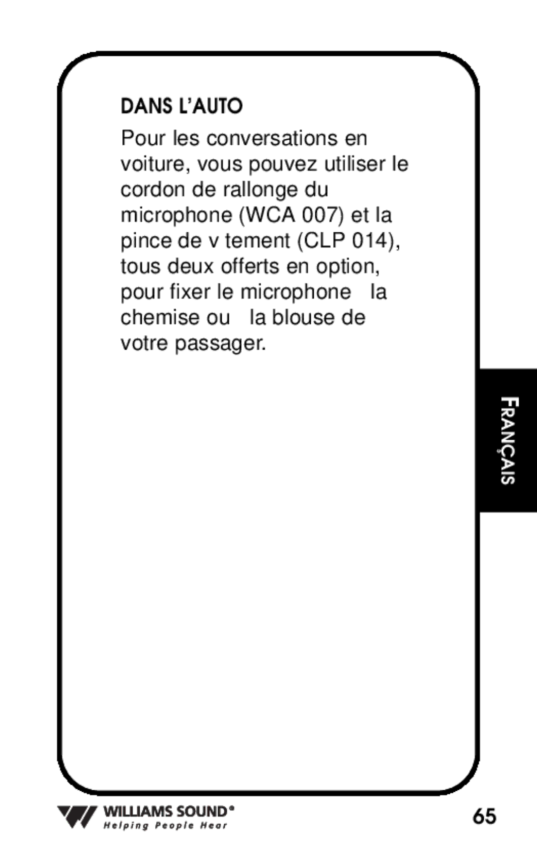 Whirlpool PKT D1 manual Dans L’AUTO 