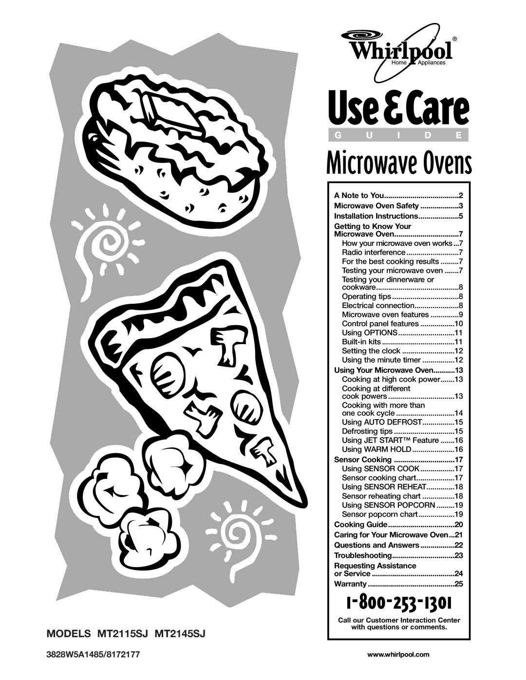 Whirlpool pmn installation instructions Microwave Ovens, 3828W5A1485/8172177 