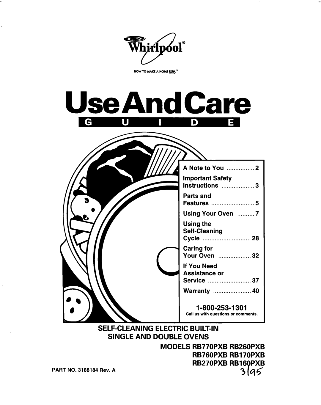 Whirlpool RB770PXB, RB260PXB, RB270PXB, RB760PXB, RB170PXB, RB16 PXB warranty To You, Hktructions ZKd Using, Warranty 