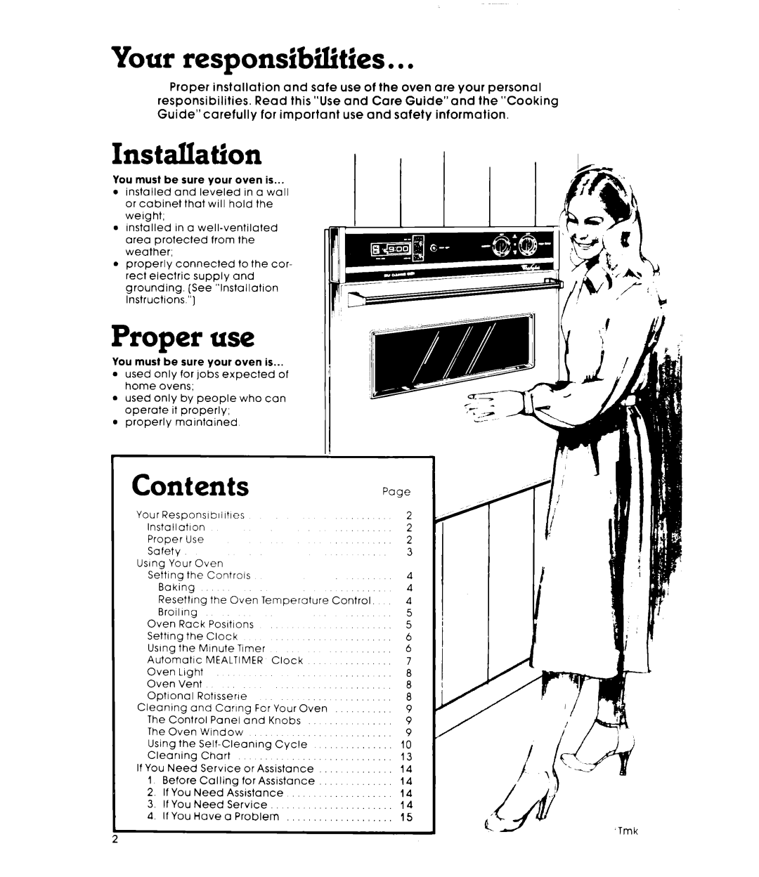 Whirlpool RB260PXK warranty Your responsfb2lMes.. l 