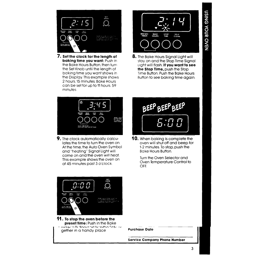 Whirlpool RB265PXV, RB266PXV manual 