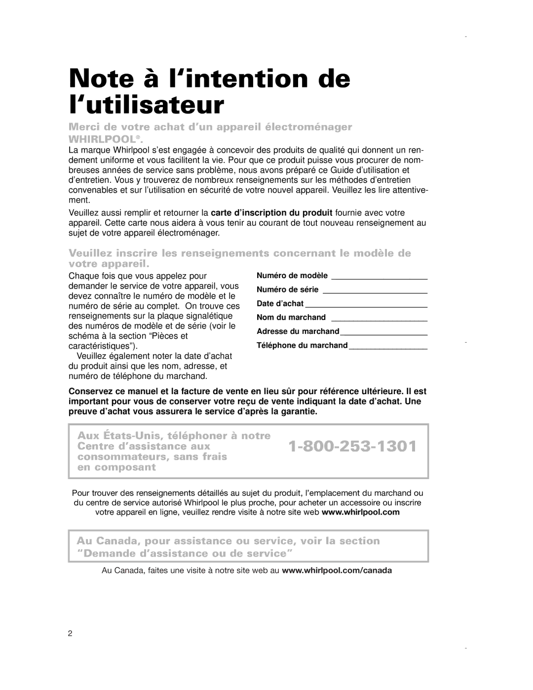 Whirlpool RCS2002G, RCS3614G, RCS2012G, RCS3014G, RCS3004G important safety instructions Whirlpool 