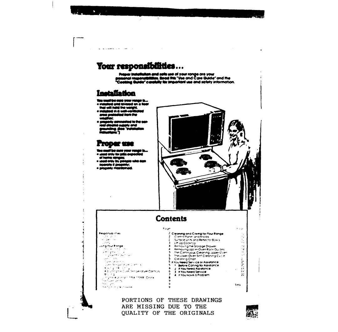 Whirlpool RE963PXK, RE960PXK manual 