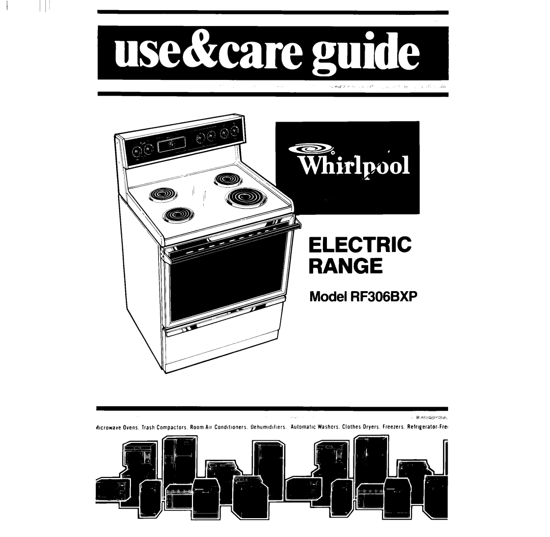 Whirlpool RF306BXP manual Is *,-i*t slin 