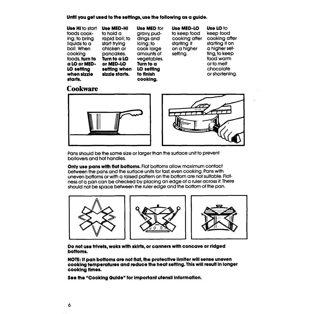 Whirlpool RF327PXP manual Med 