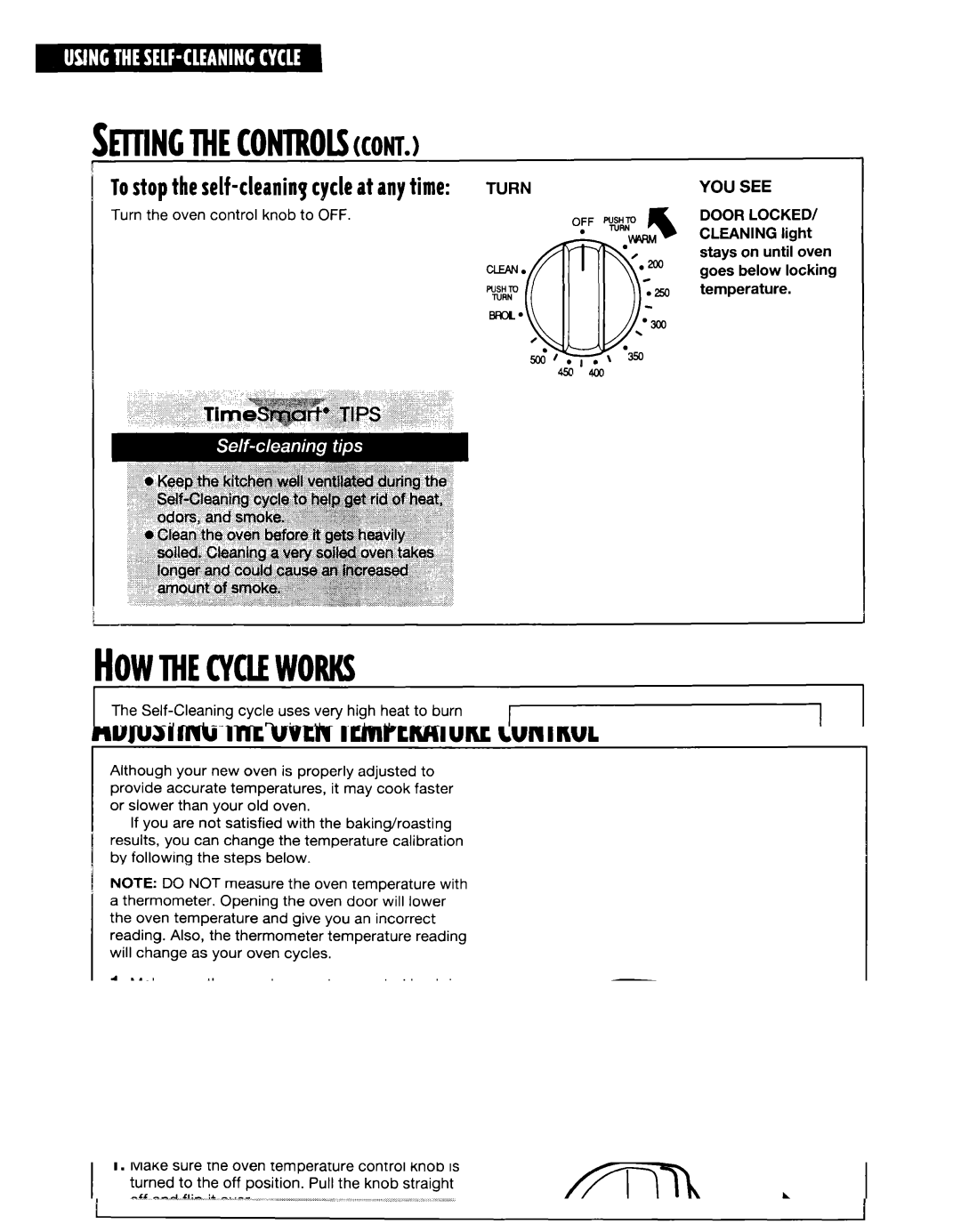 Whirlpool RF350BXE, RF35OOXE, RF354BXE manual Howmecycleworks 