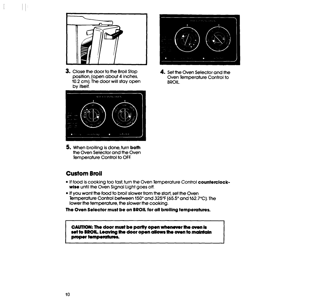 Whirlpool RF3600XP manual Custom Broil, Bmpem 