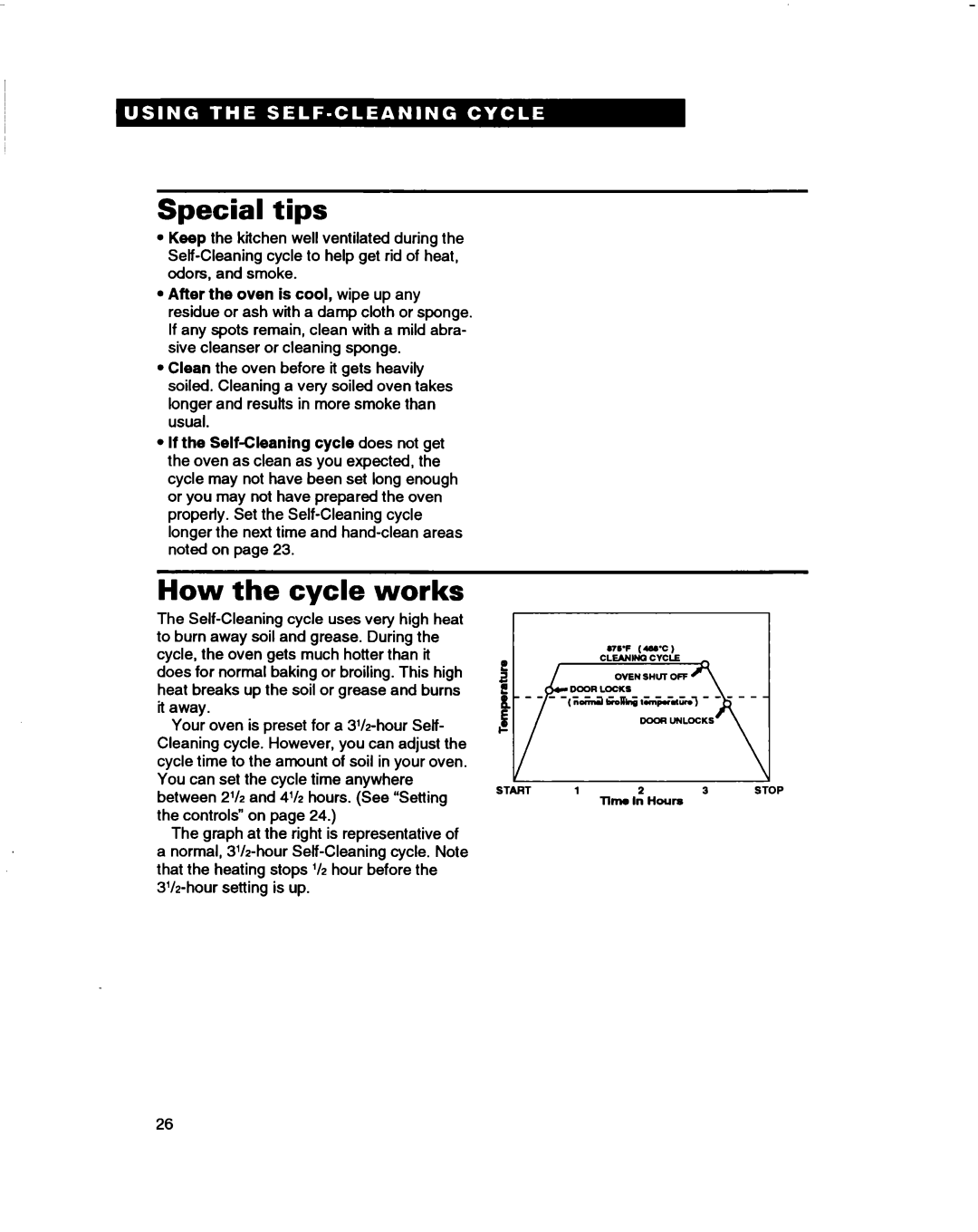 Whirlpool RF362BBD, RF375PXD, RF370PXD manual Special tips, How Cycle Works 