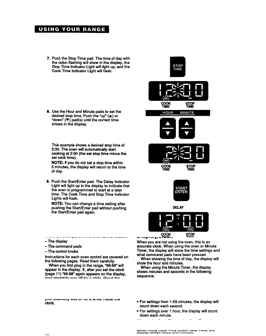 Whirlpool RF377PXY important safety instructions 