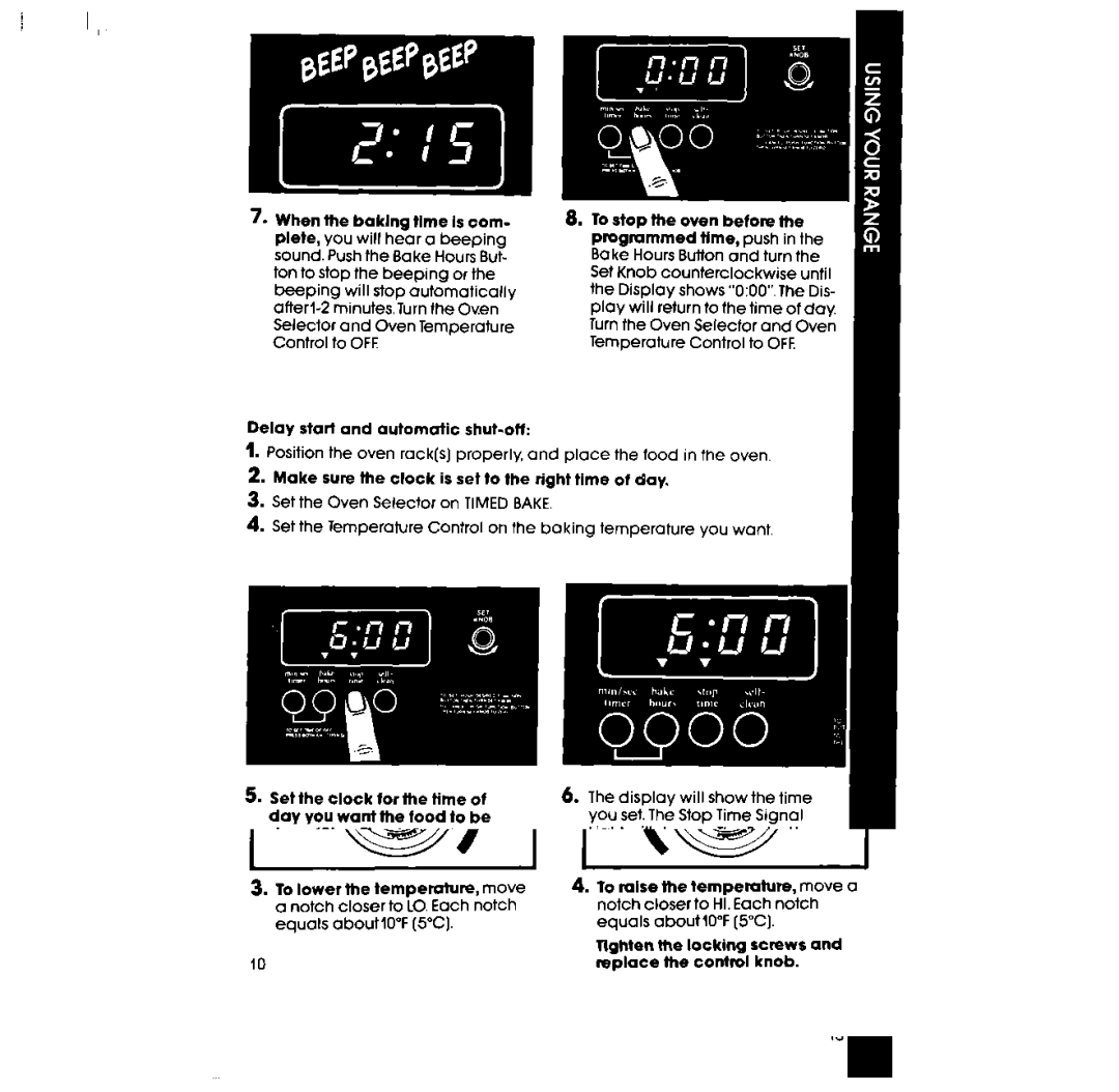 Whirlpool RF390PXP manual 