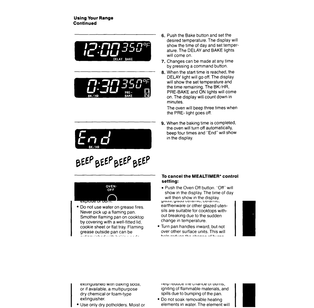 Whirlpool RF390PXV manual 