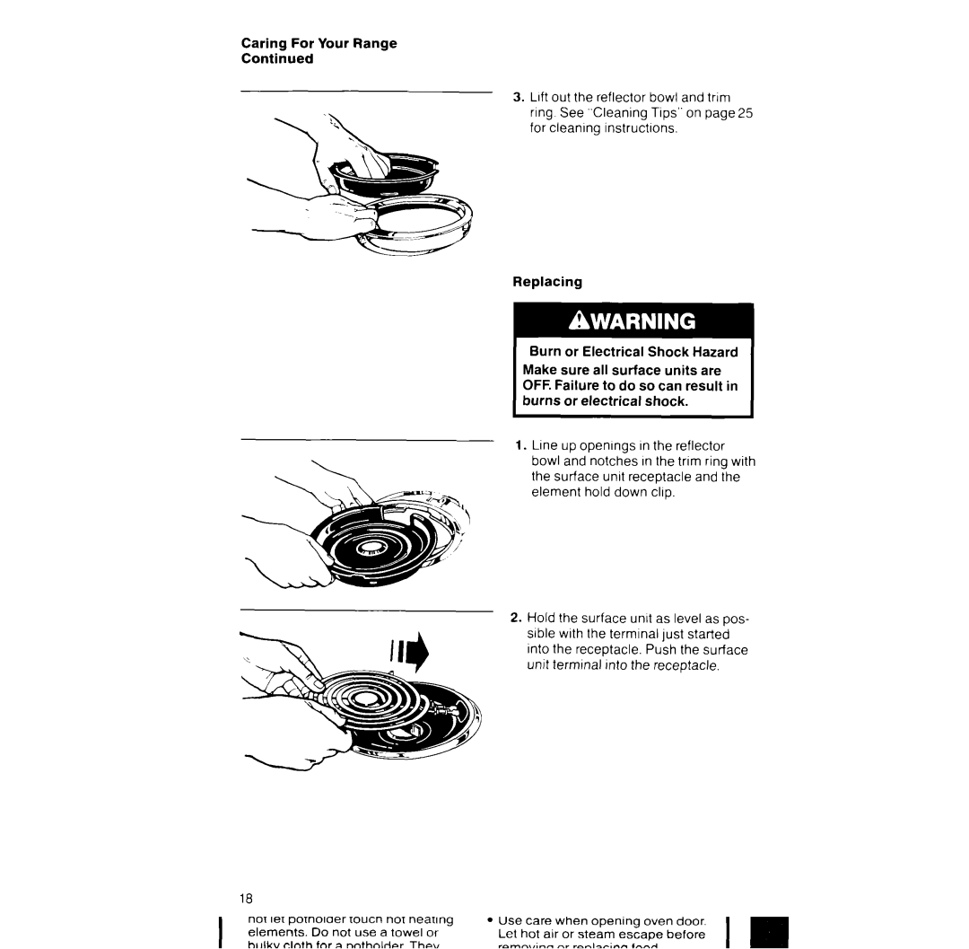 Whirlpool RF390PXV manual 