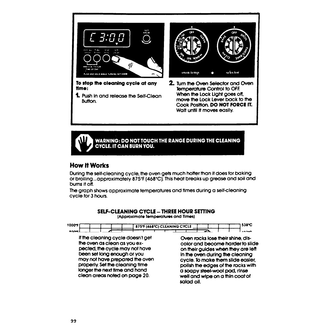 Whirlpool RF395PXP manual How It Works 