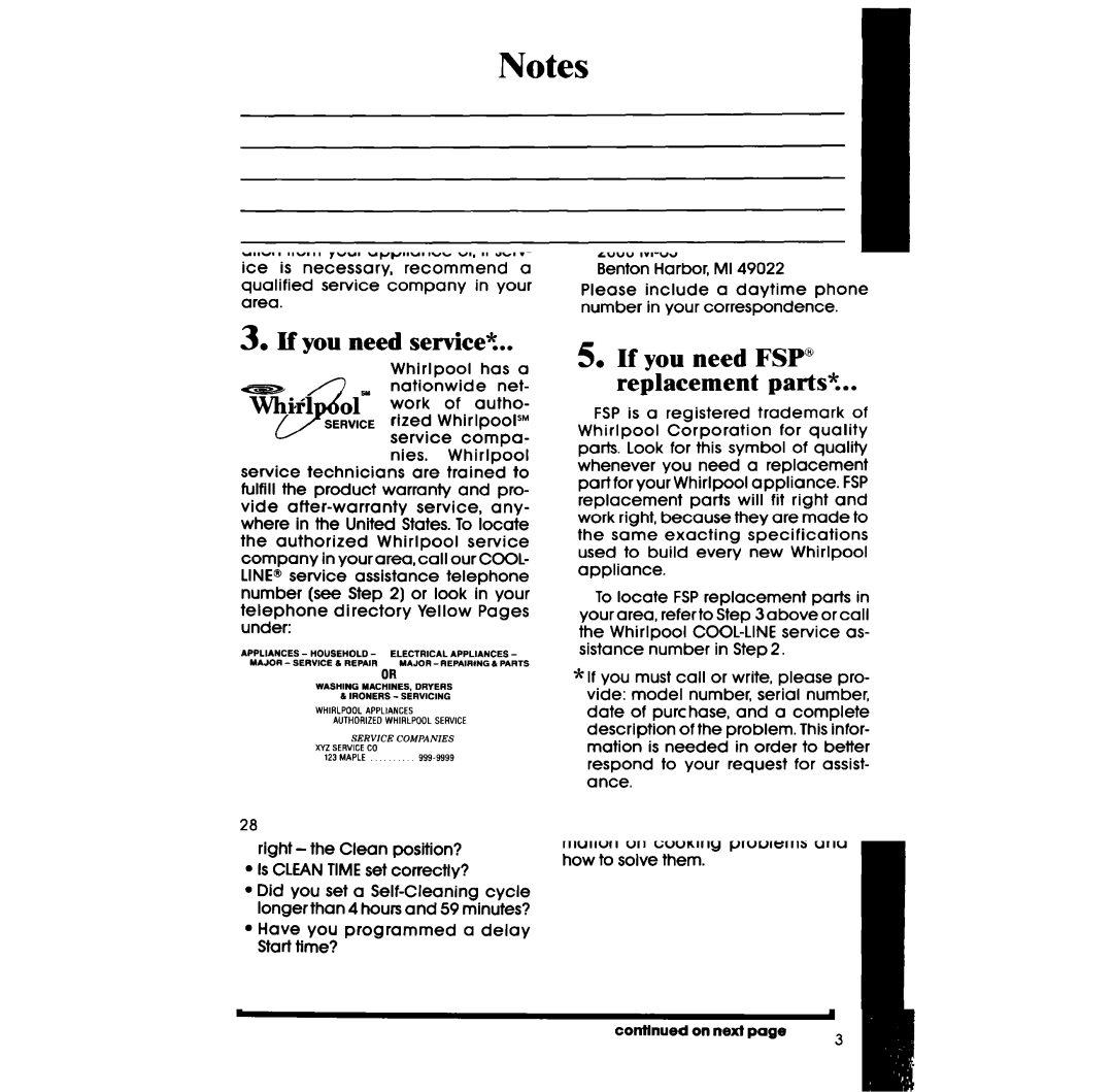 Whirlpool RF398PXW manual 