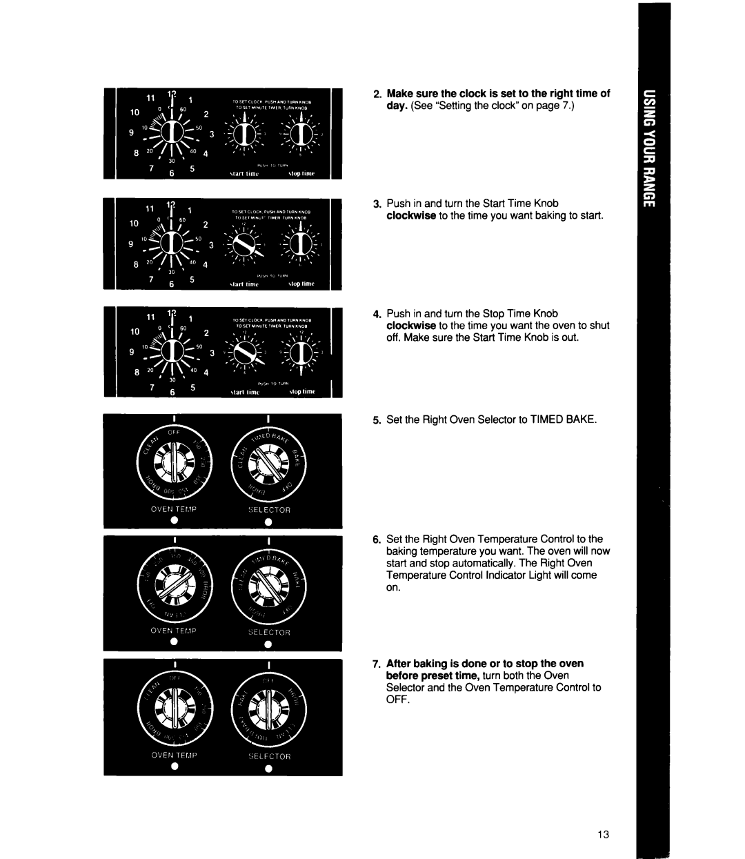 Whirlpool RF4700XW manual 