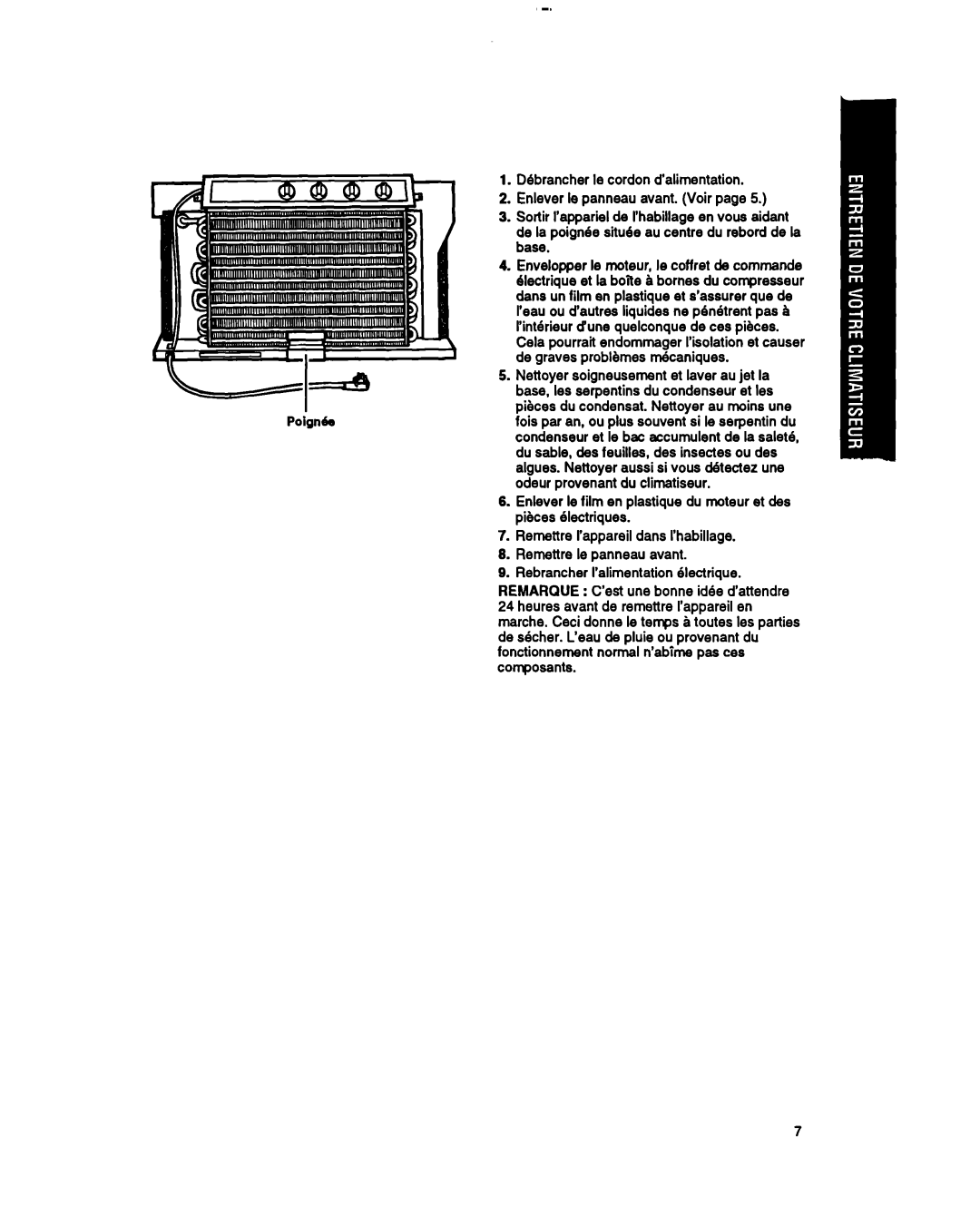 Whirlpool RH123A1 manual 