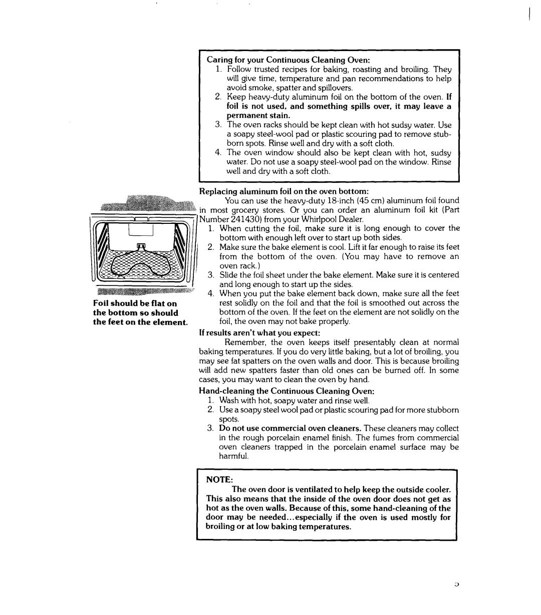 Whirlpool RJE-3365 manual Avoid smoke, spatter and spillovers 