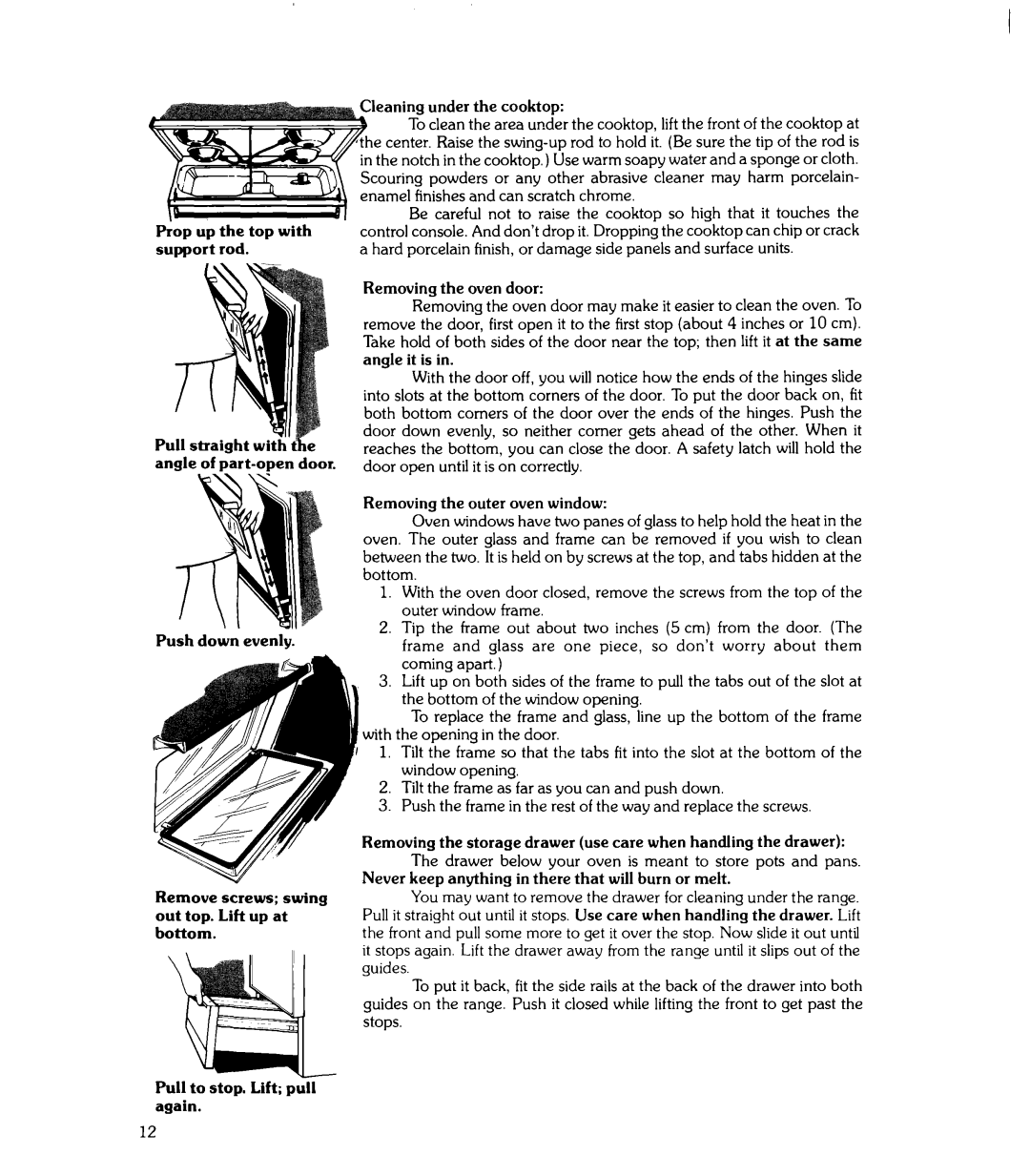 Whirlpool RJE-3365 manual Nnisnes ana can scrarcn cnrome 