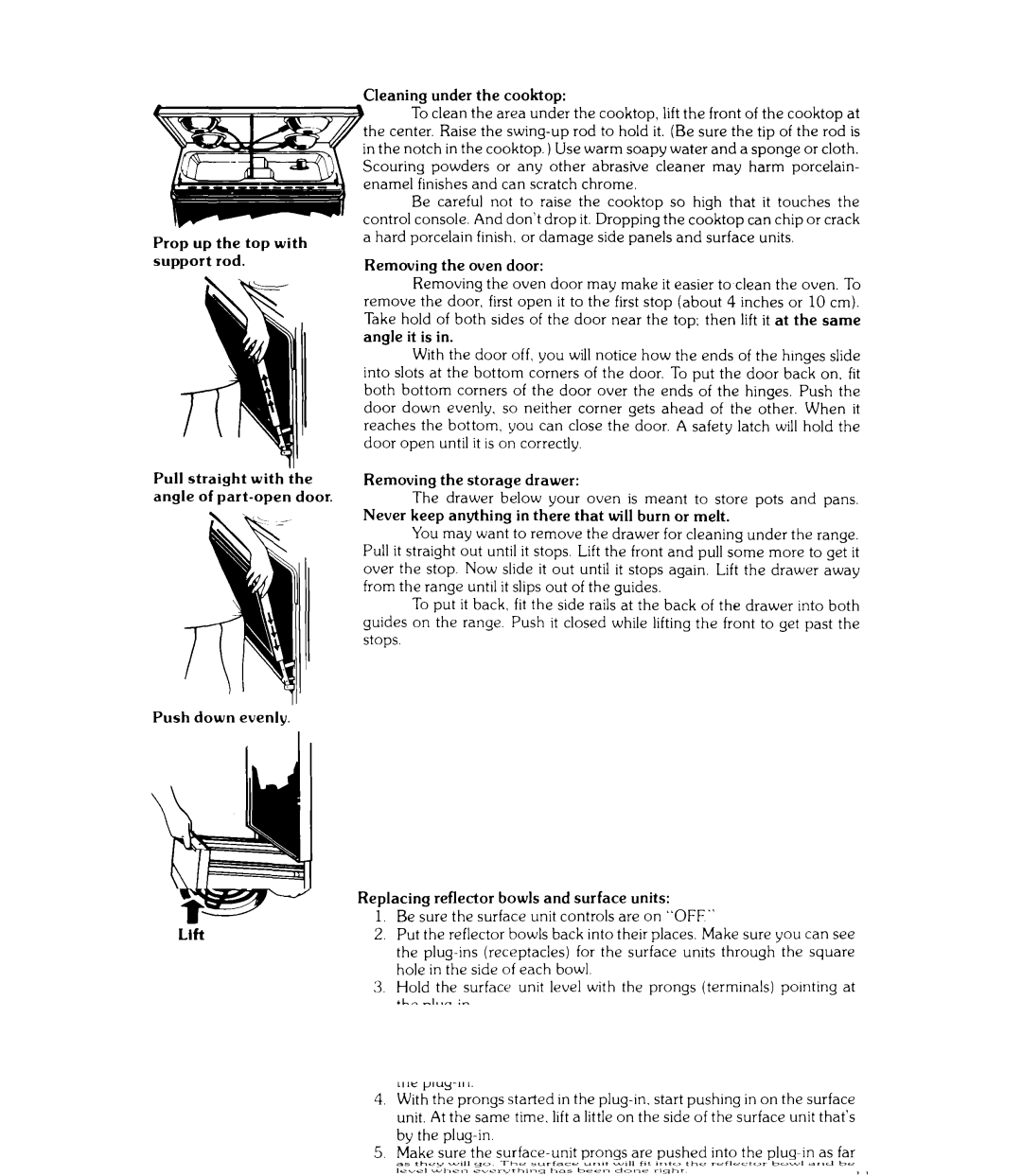 Whirlpool RJE-340P manual 