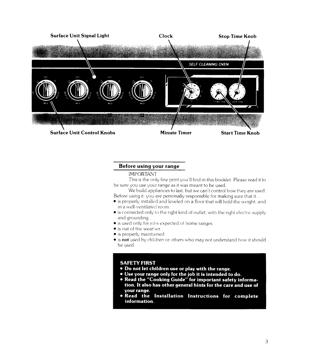 Whirlpool RJE-362B manual 