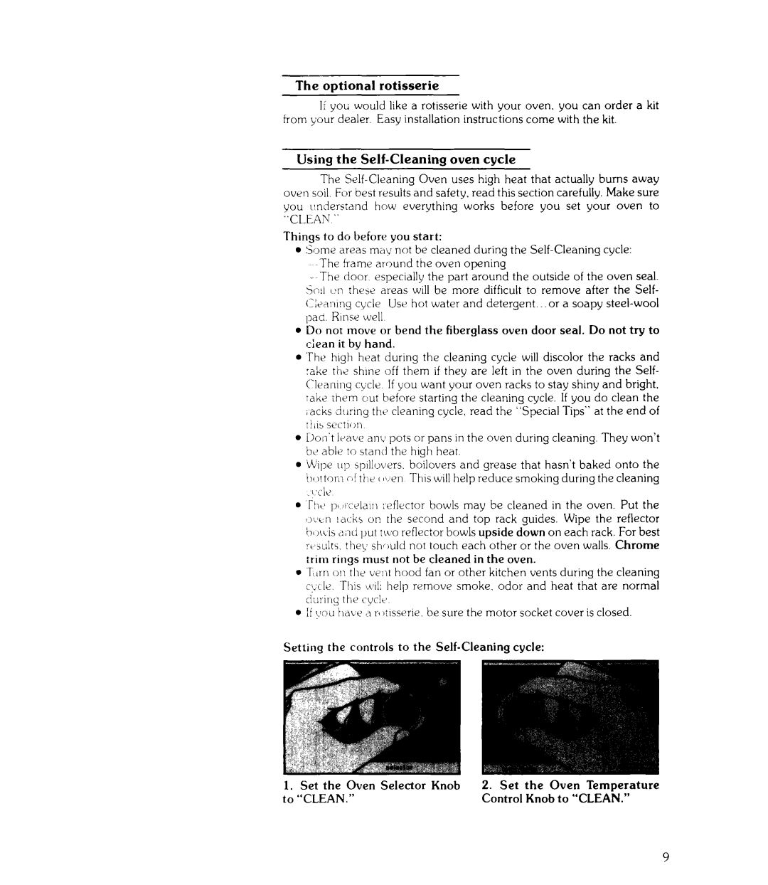 Whirlpool RJE-3750, RJE-3700 manual Things to do before you start, Trim rings must not be cleaned in the oven 