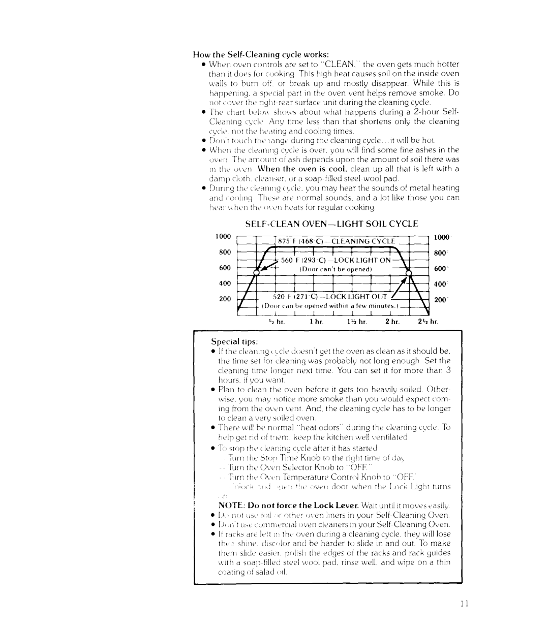 Whirlpool RJE-385P manual Clean,.‘, Soil Cycle, ‘Off, ~Ixi 