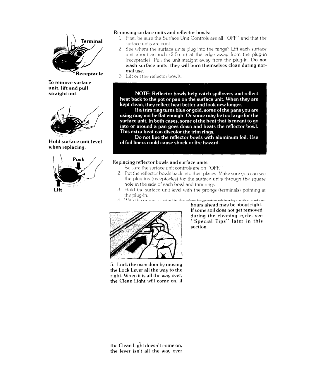 Whirlpool RJE-963PP, RJE-960P manual Wte a Lift 