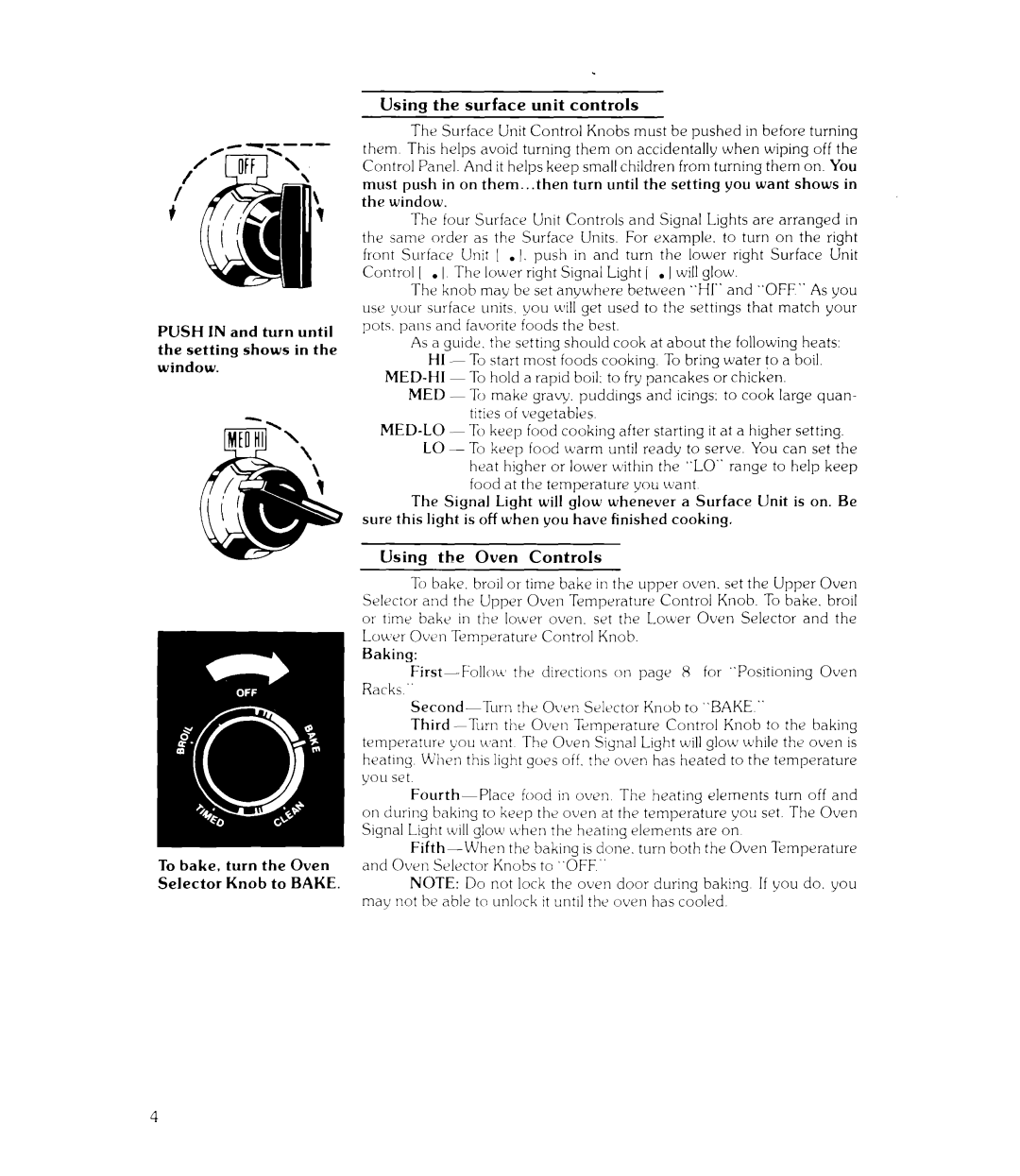 Whirlpool RJE-960P, RJE-963PP manual 