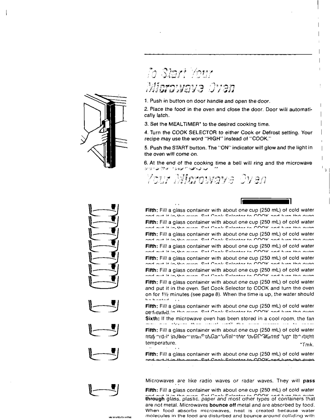 Whirlpool RJM 7100 manual 