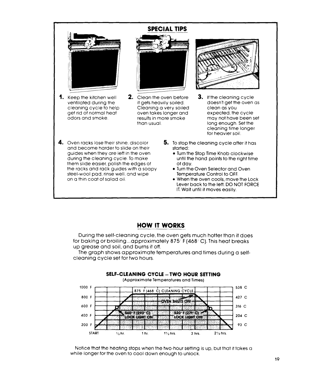 Whirlpool RM275PXK warranty Special Tips, Off 